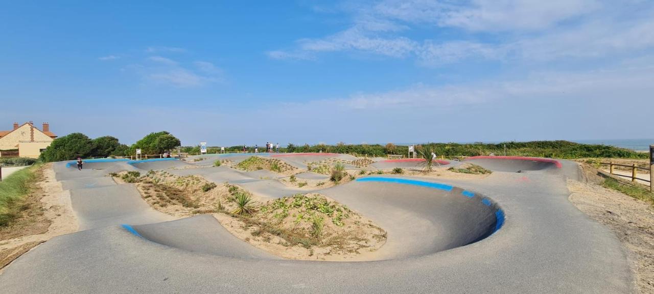 Super Duplex Bord De Mer, Histoire Nature Sport. Appartement Merville-Franceville-Plage Buitenkant foto